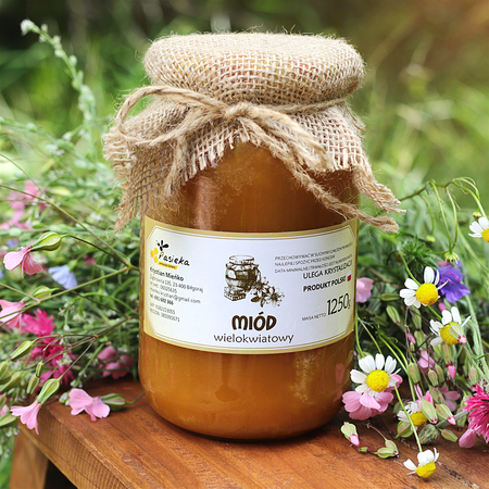 Miód wielokwiatowy leśny 1200 g