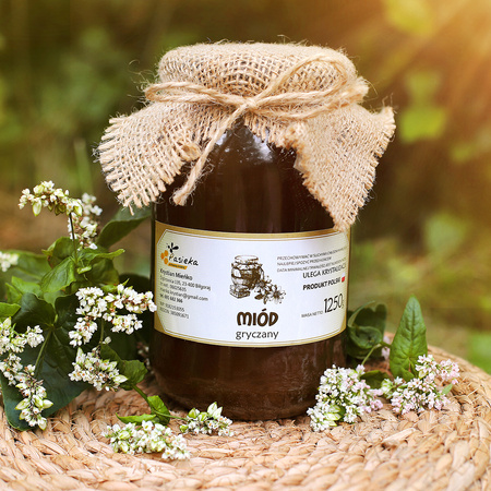 Miód gryczany 1200 g
