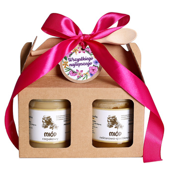 Zestaw prezentowy uniwersalny różowy